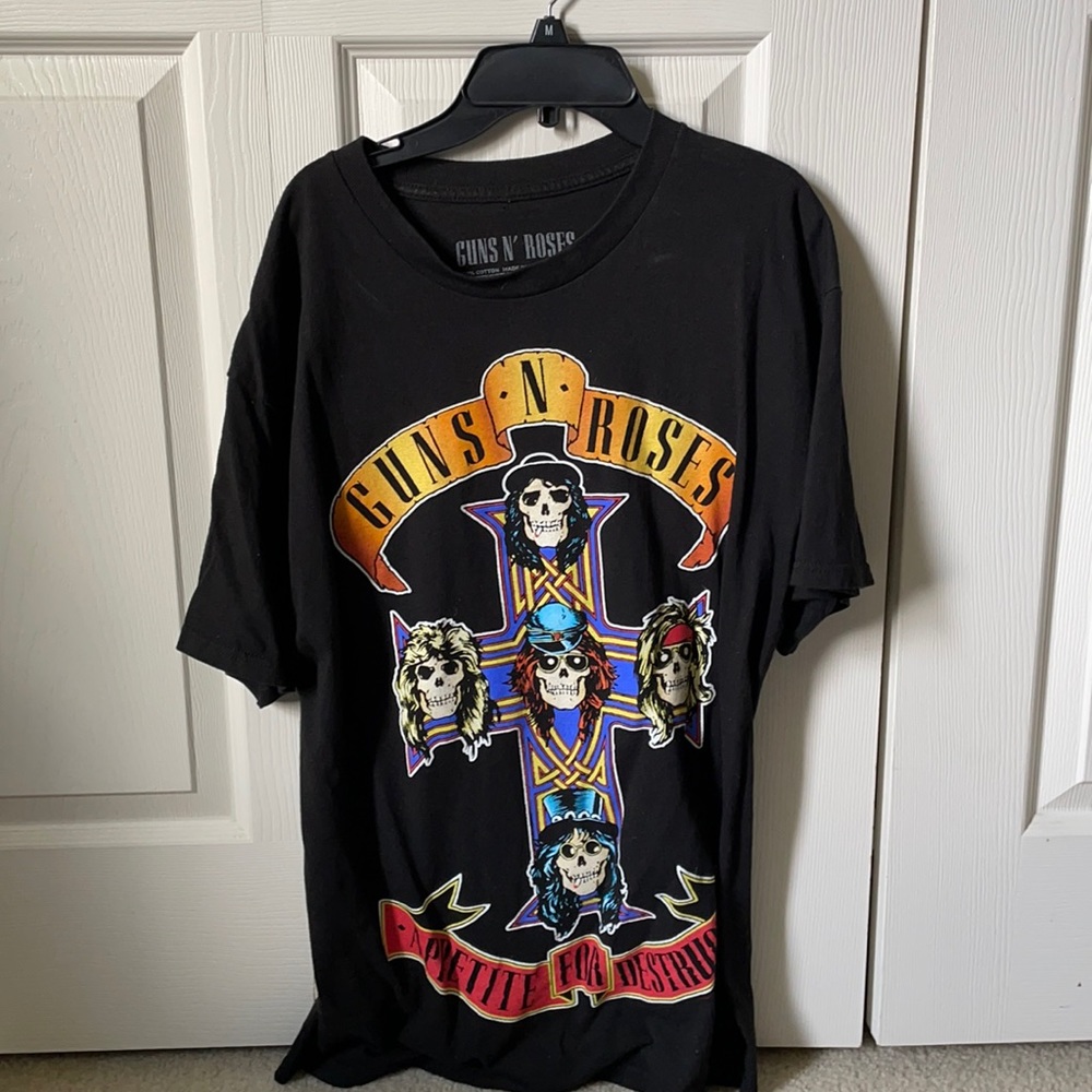 Guns N Roses logo t-shirt
